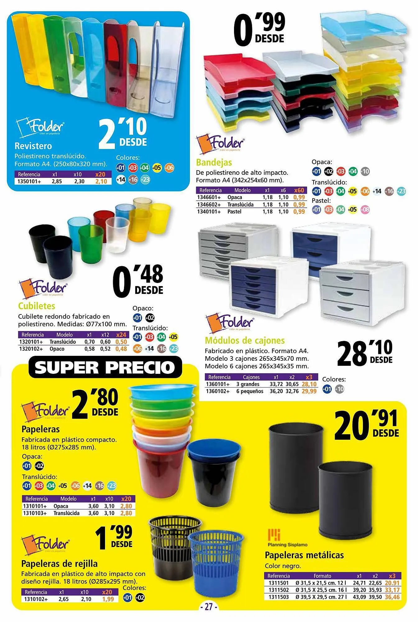 Catálogo de Folleto Folder 8 de mayo al 10 de octubre 2023 - Página 27