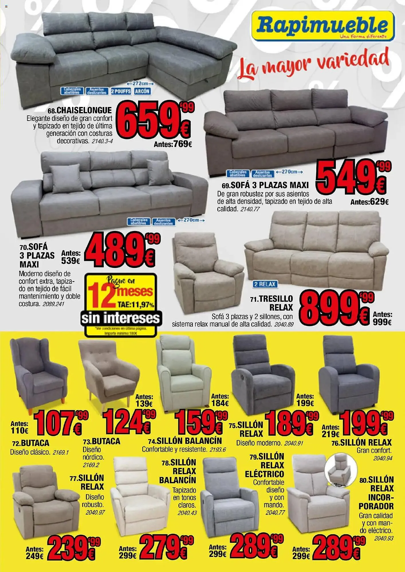 Catálogo de Catálogo Rapimueble 12 de enero al 12 de marzo 2026 - Página 9