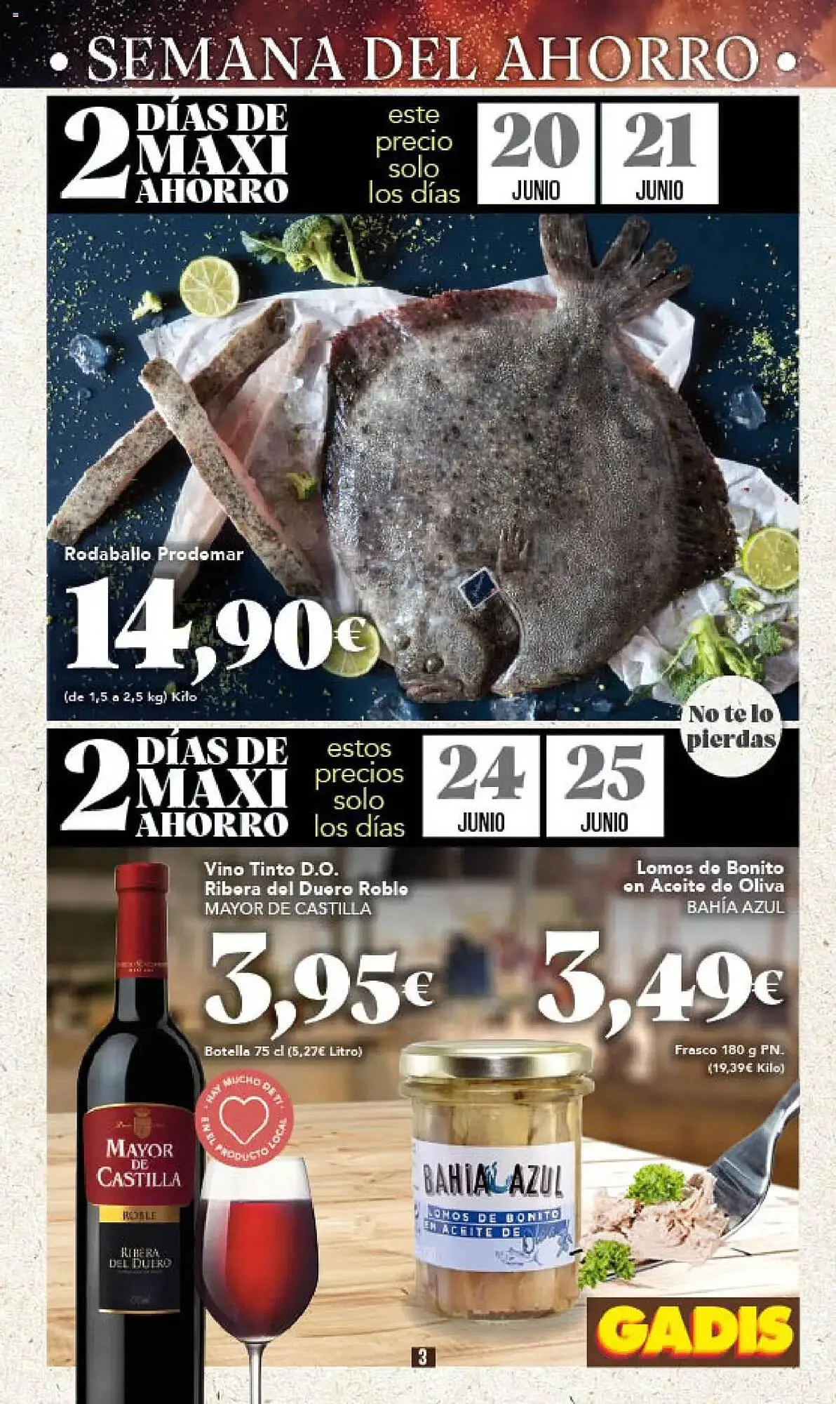 Catálogo de Folleto Gadis 19 de junio al 25 de junio 2025 - Página 3