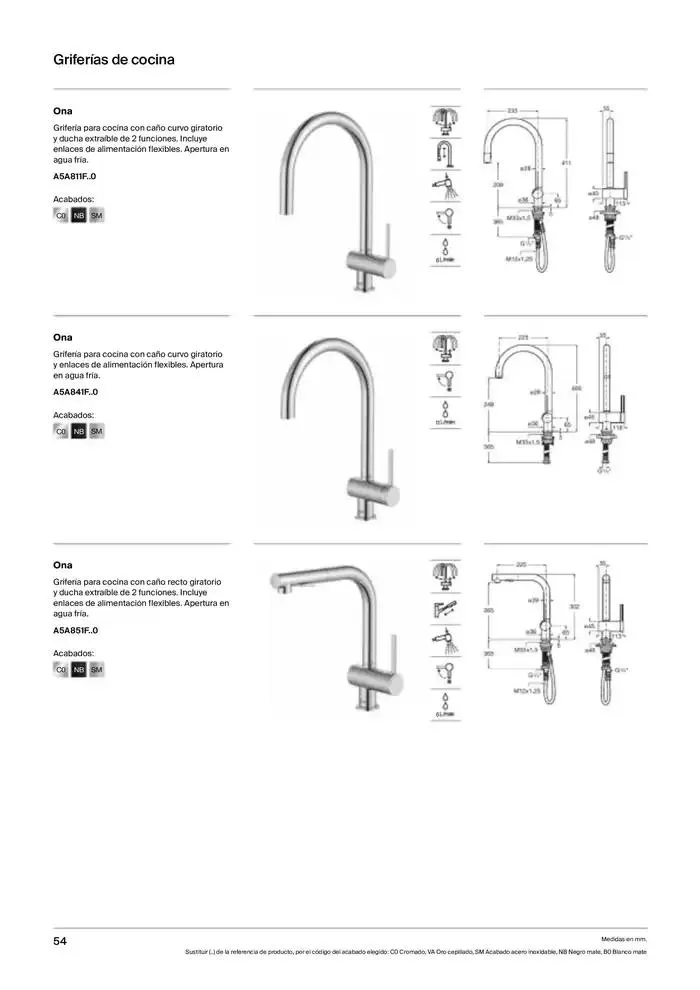Catálogo de Fregaderos y grifería para cocina 9 de enero al 31 de diciembre 2025 - Página 56