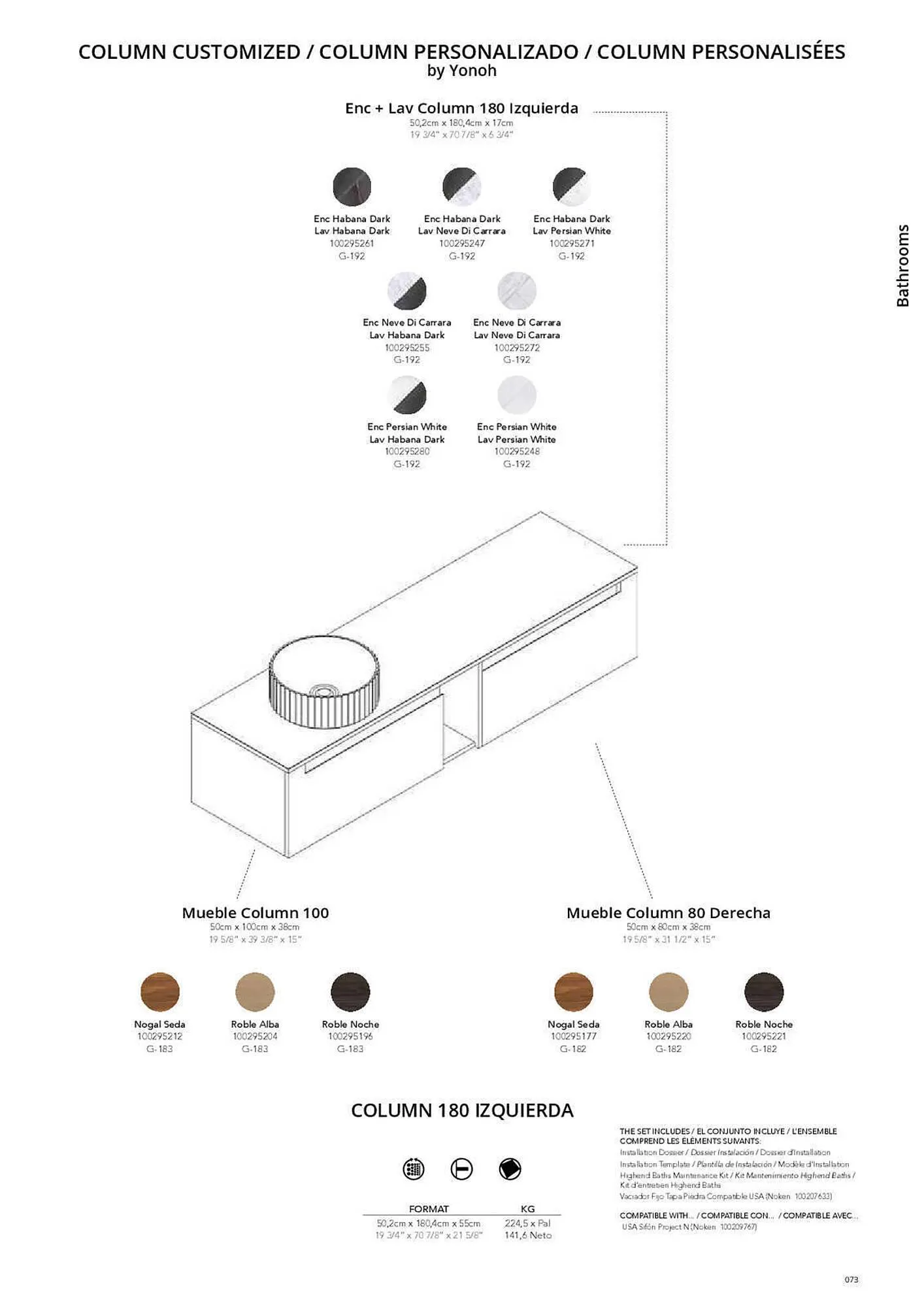 Catálogo de Folleto Porcelanosa 31 de marzo al 8 de febrero 2024 - Página 80