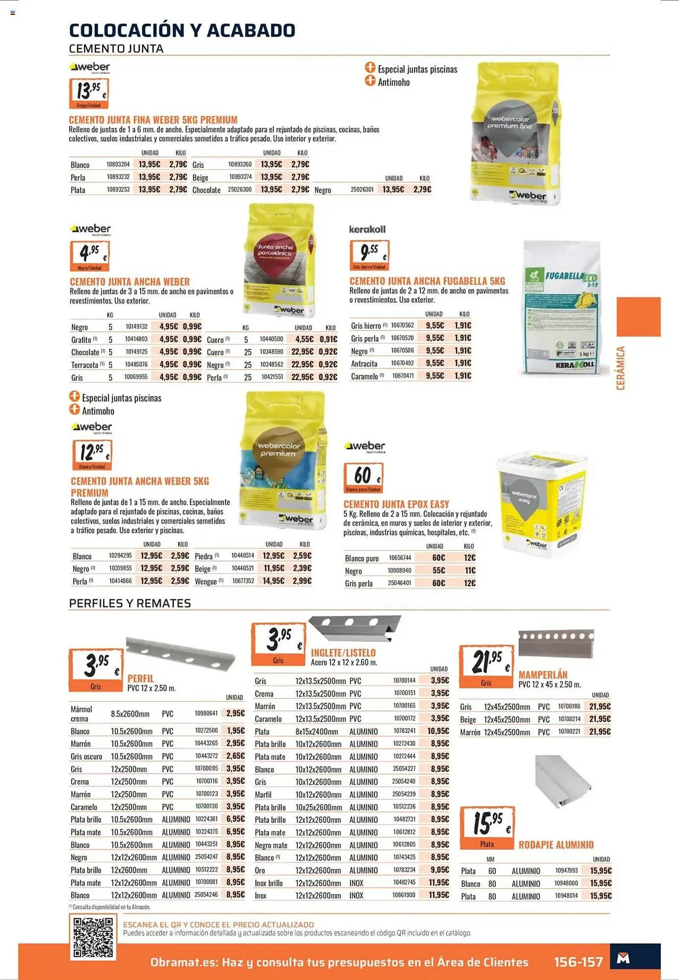 Catálogo de Folleto Obramat 14 de marzo al 28 de abril 2025 - Página 157