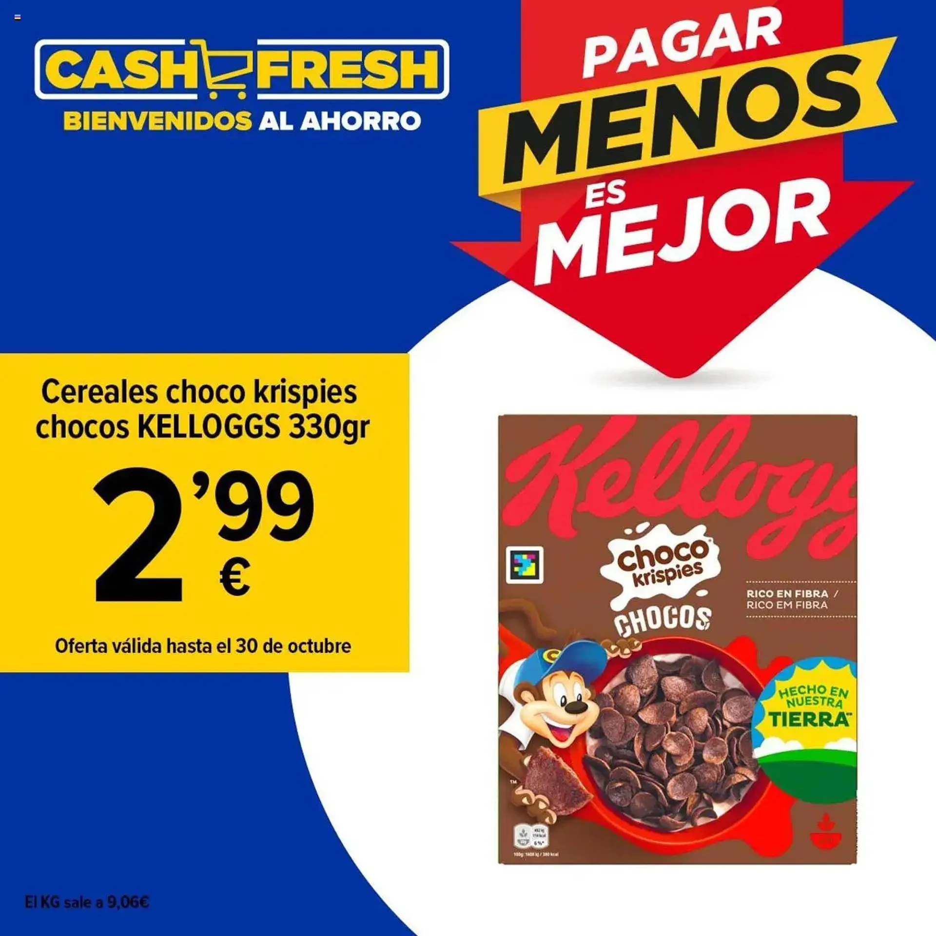 Catálogo de Folleto Cash Fresh 16 de octubre al 30 de octubre 2025 - Página 1