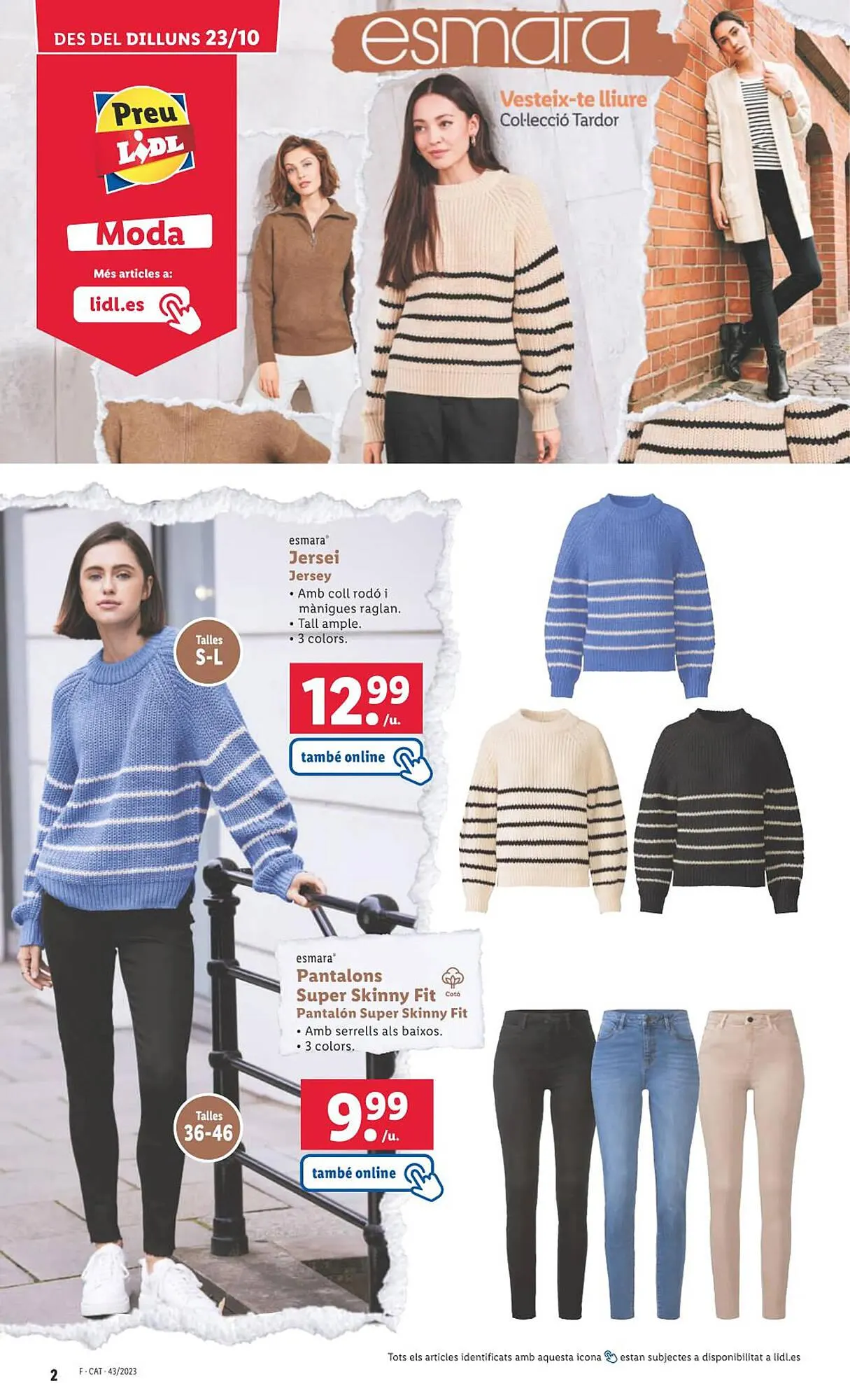 Catálogo de Folleto Lidl 23 de octubre al 27 de octubre 2023 - Página 2