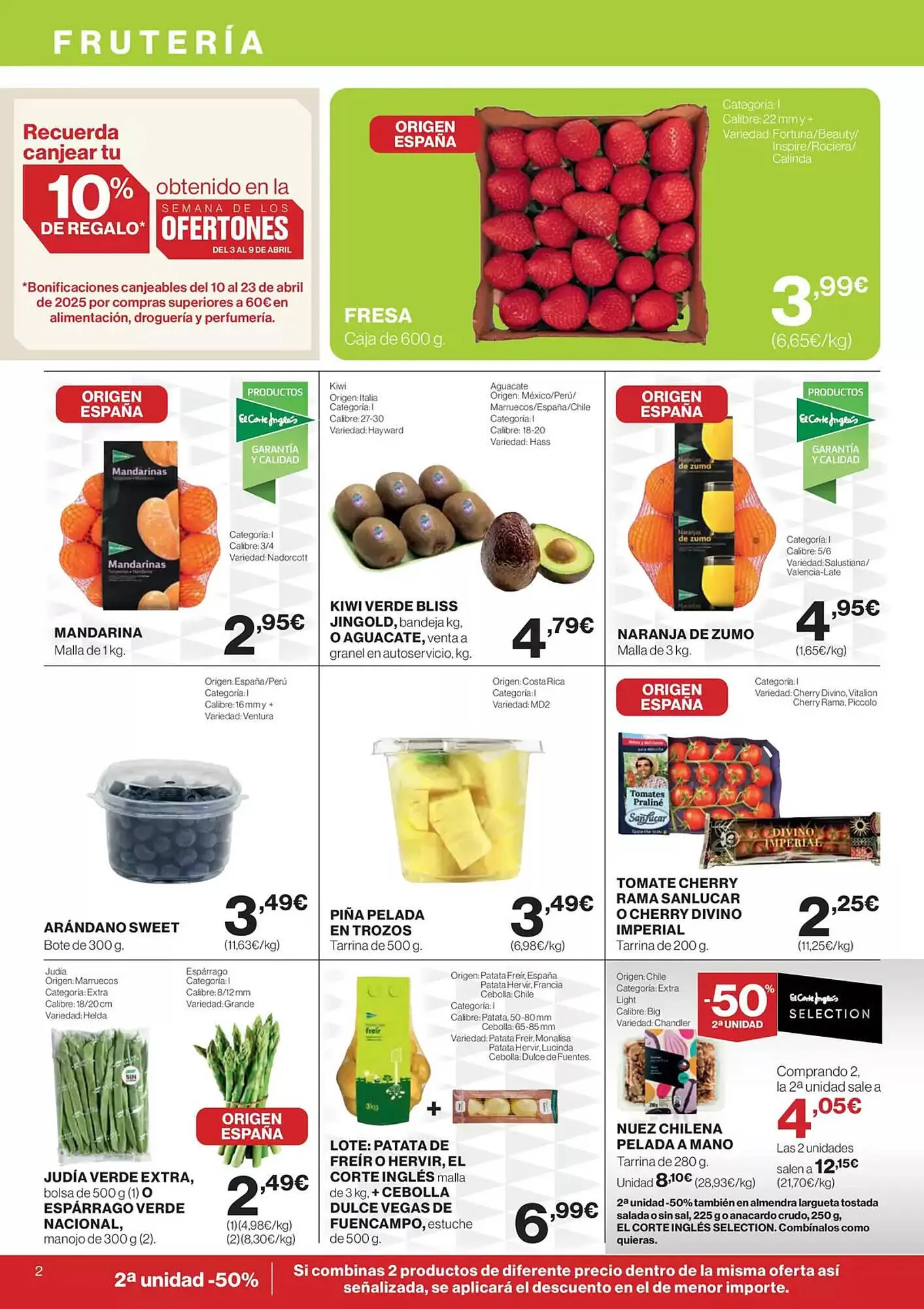 Catálogo de Folleto El Corte Inglés 10 de abril al 23 de abril 2025 - Página 2