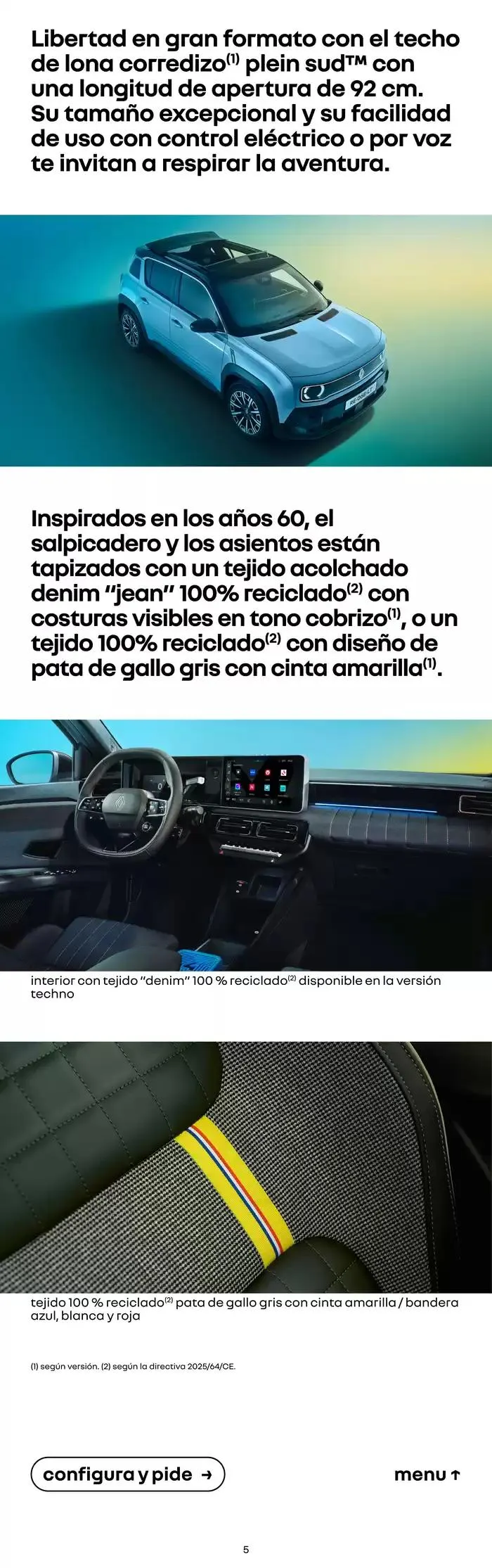 Catálogo de Renault 4 E-Tech Eléctrico 15 de mayo al 15 de mayo 2026 - Página 5