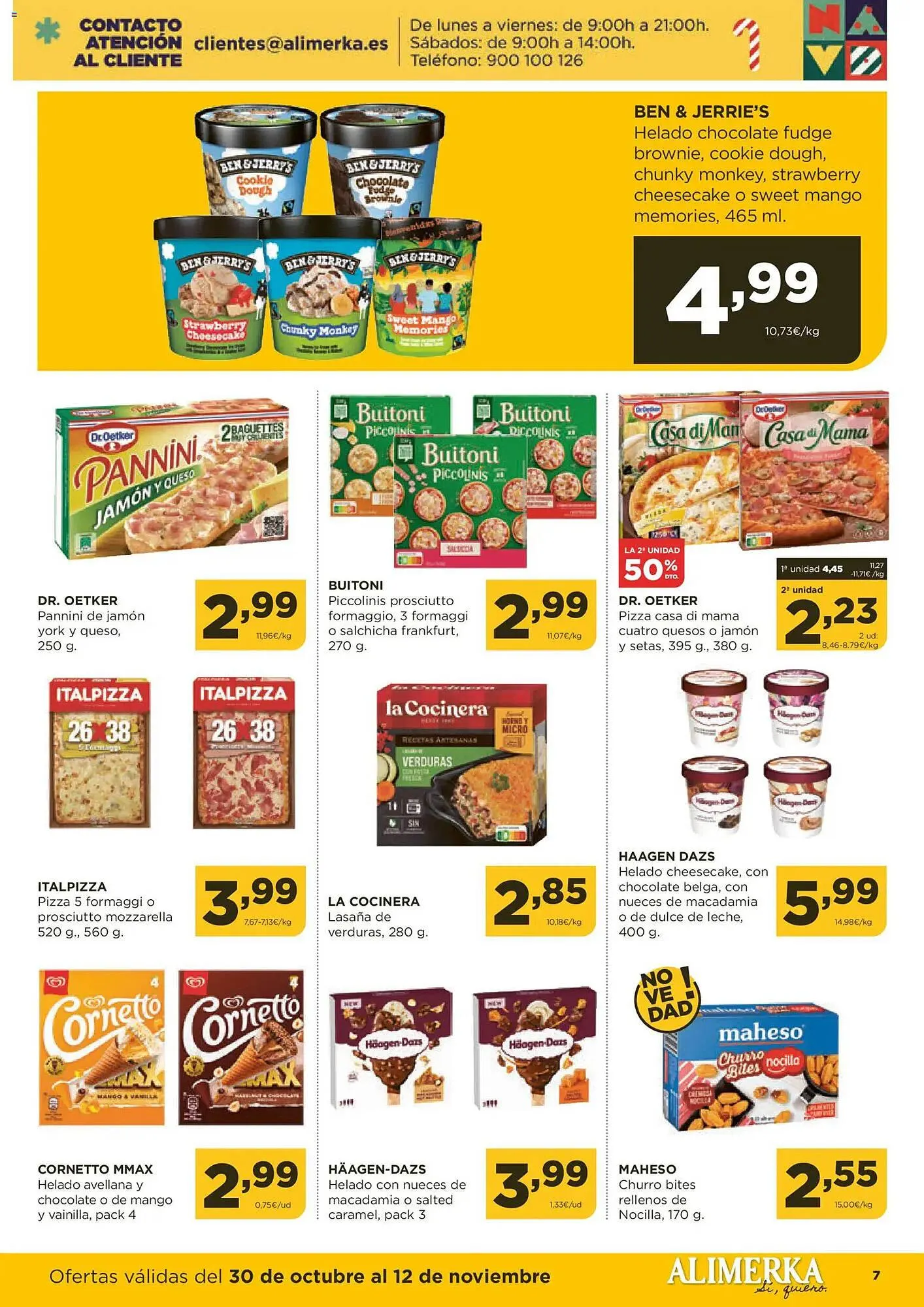 Catálogo de Folleto Alimerka 30 de octubre al 12 de noviembre 2025 - Página 7