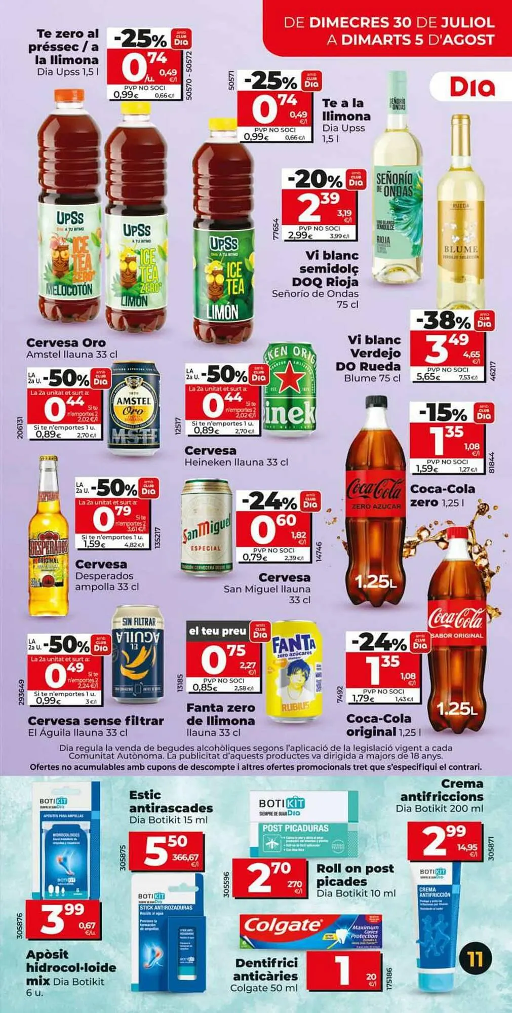 Catálogo de Folleto Maxi Dia 30 de julio al 5 de agosto 2025 - Página 11