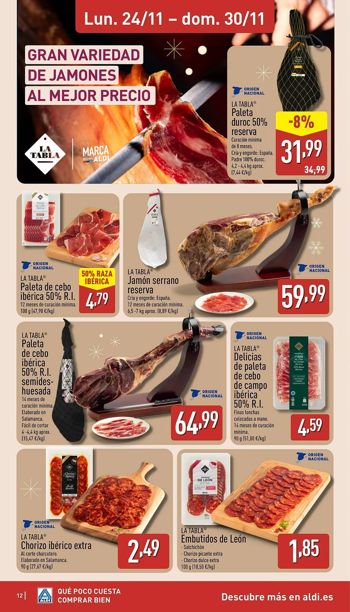 Catálogo de Folleto ALDI 24 de noviembre al 30 de noviembre 2025 - Página 12