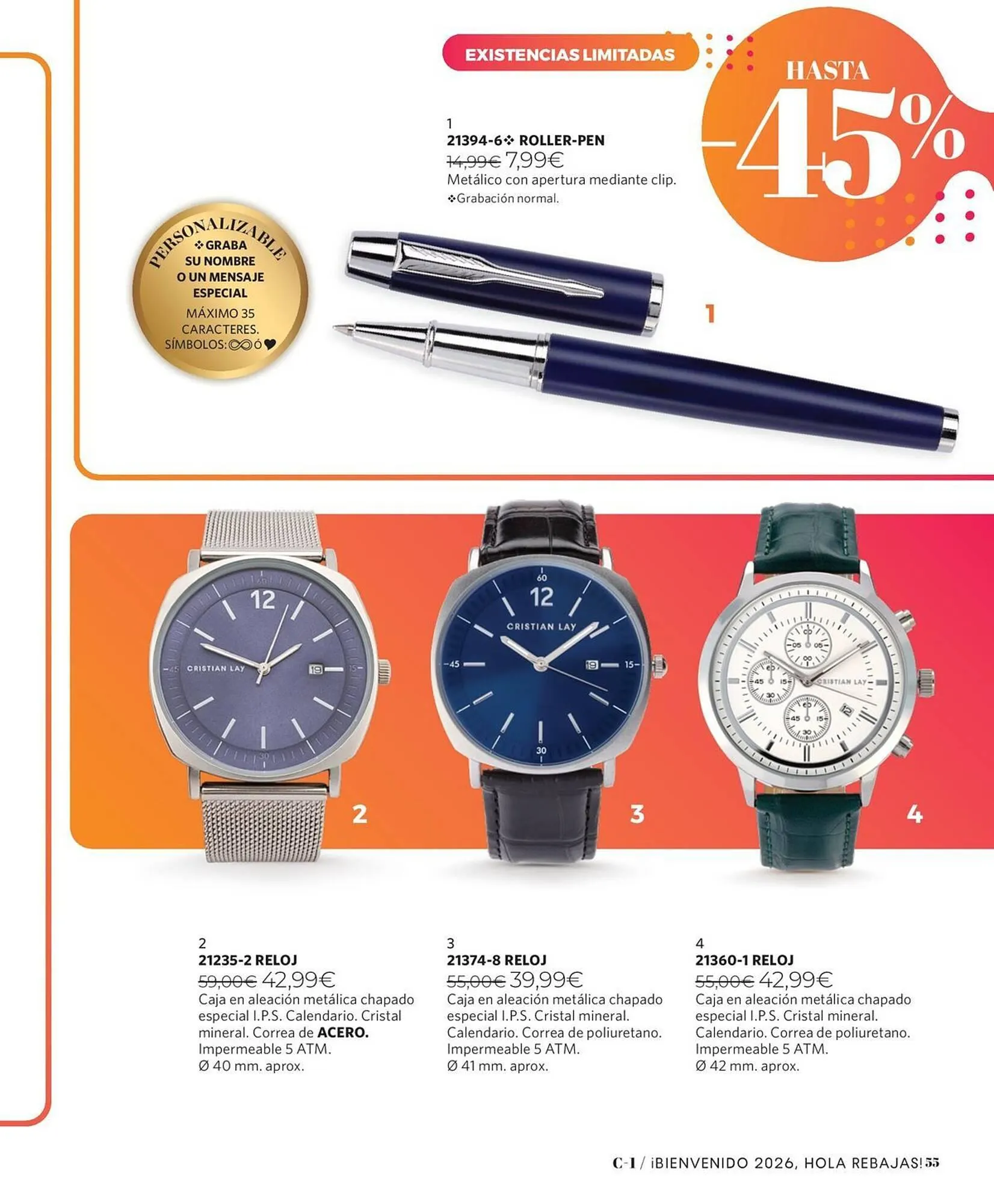 Catálogo de Catálogo Cristian Lay 29 de diciembre al 18 de enero 2026 - Página 55