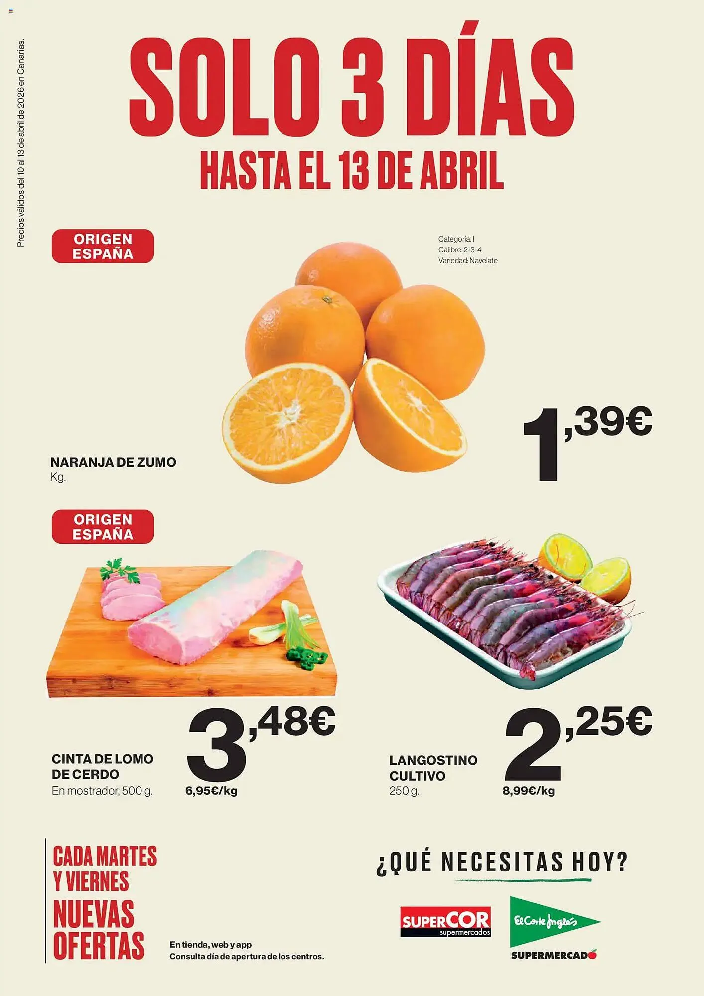 Catálogo de Catálogo Supercor 10 de abril al 13 de abril 2026 - Página 1