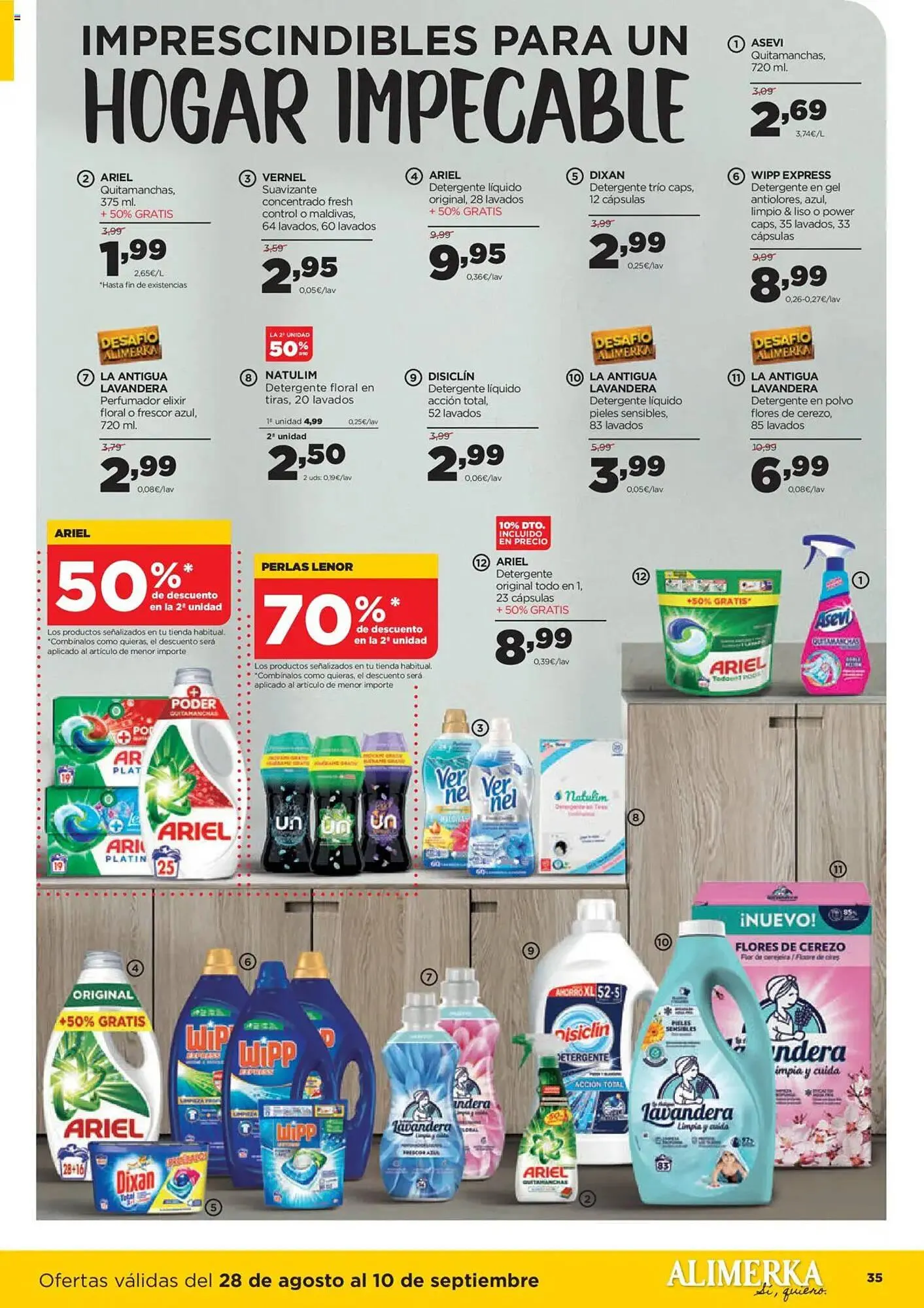 Catálogo de Folleto Alimerka 28 de agosto al 10 de septiembre 2025 - Página 36