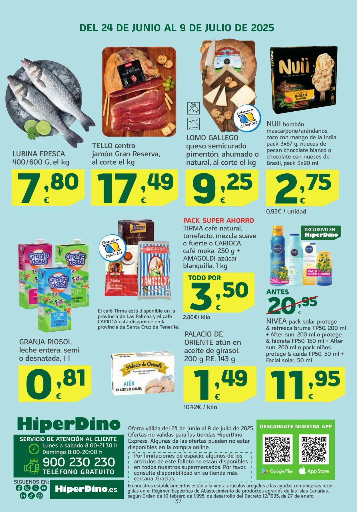 Catálogo de Hiperdino 24 de junio al 9 de julio 2025 - Página 37
