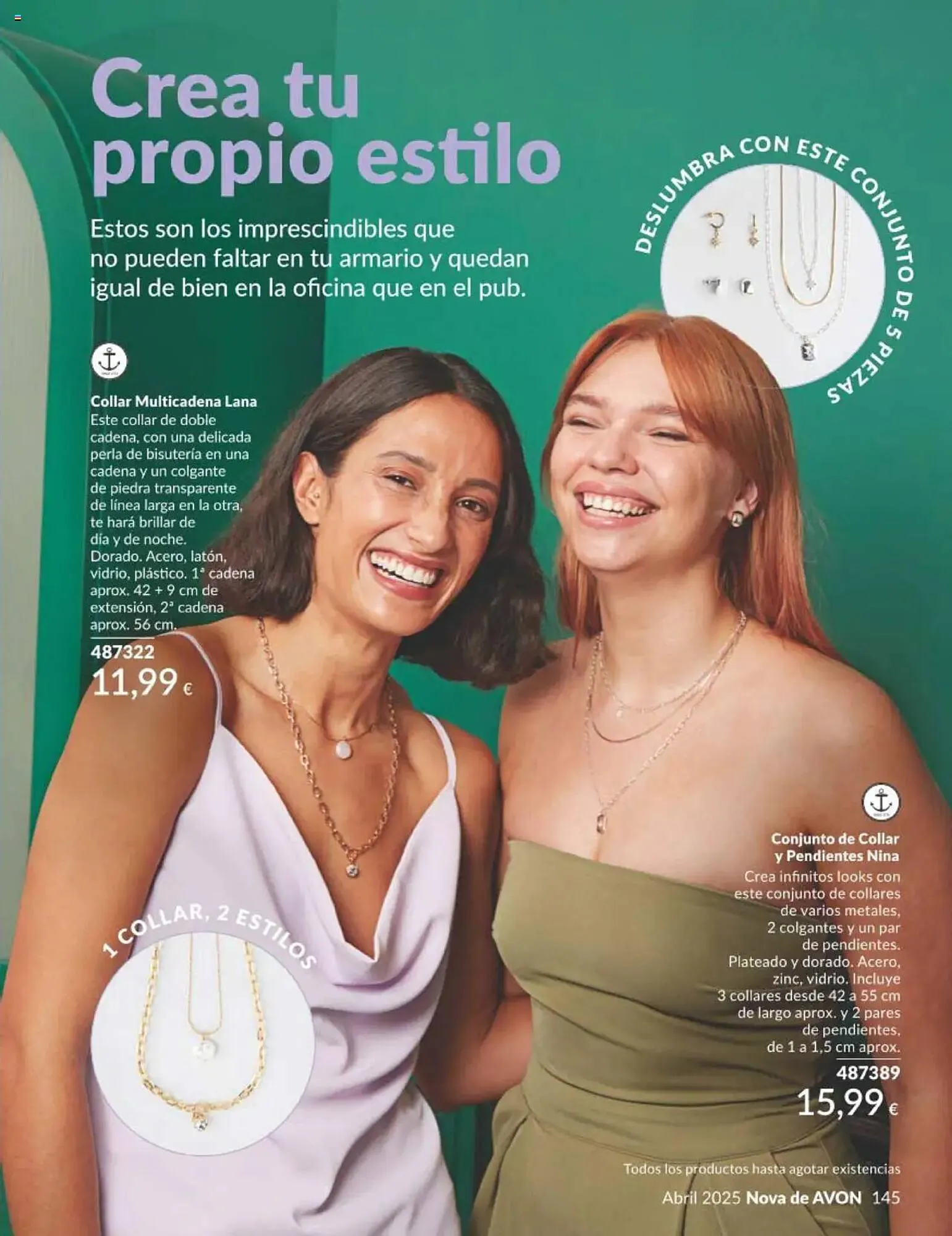 Catálogo de Folleto AVON 1 de abril al 30 de abril 2025 - Página 145