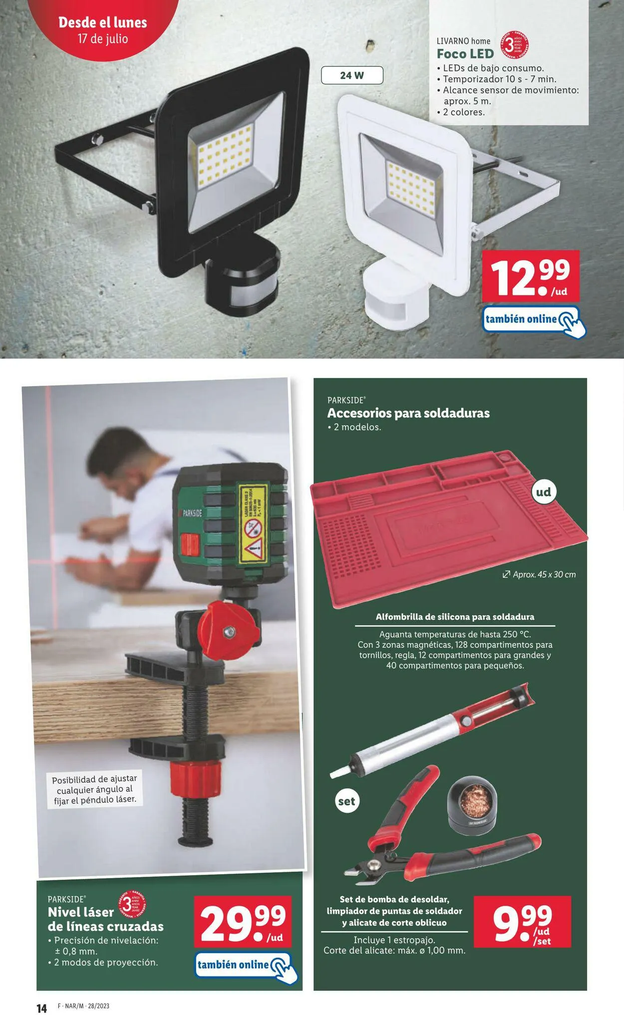 Catálogo de Lidl Oferta actual 13 de julio al 19 de julio 2023 - Página 14