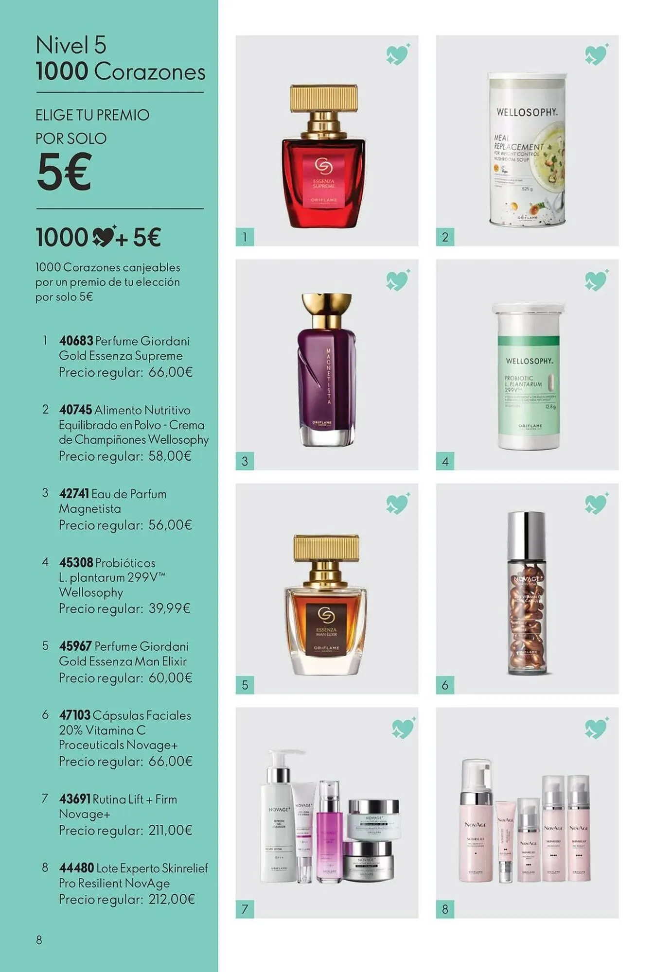 Catálogo de Folleto Oriflame 3 de junio al 31 de agosto 2025 - Página 8