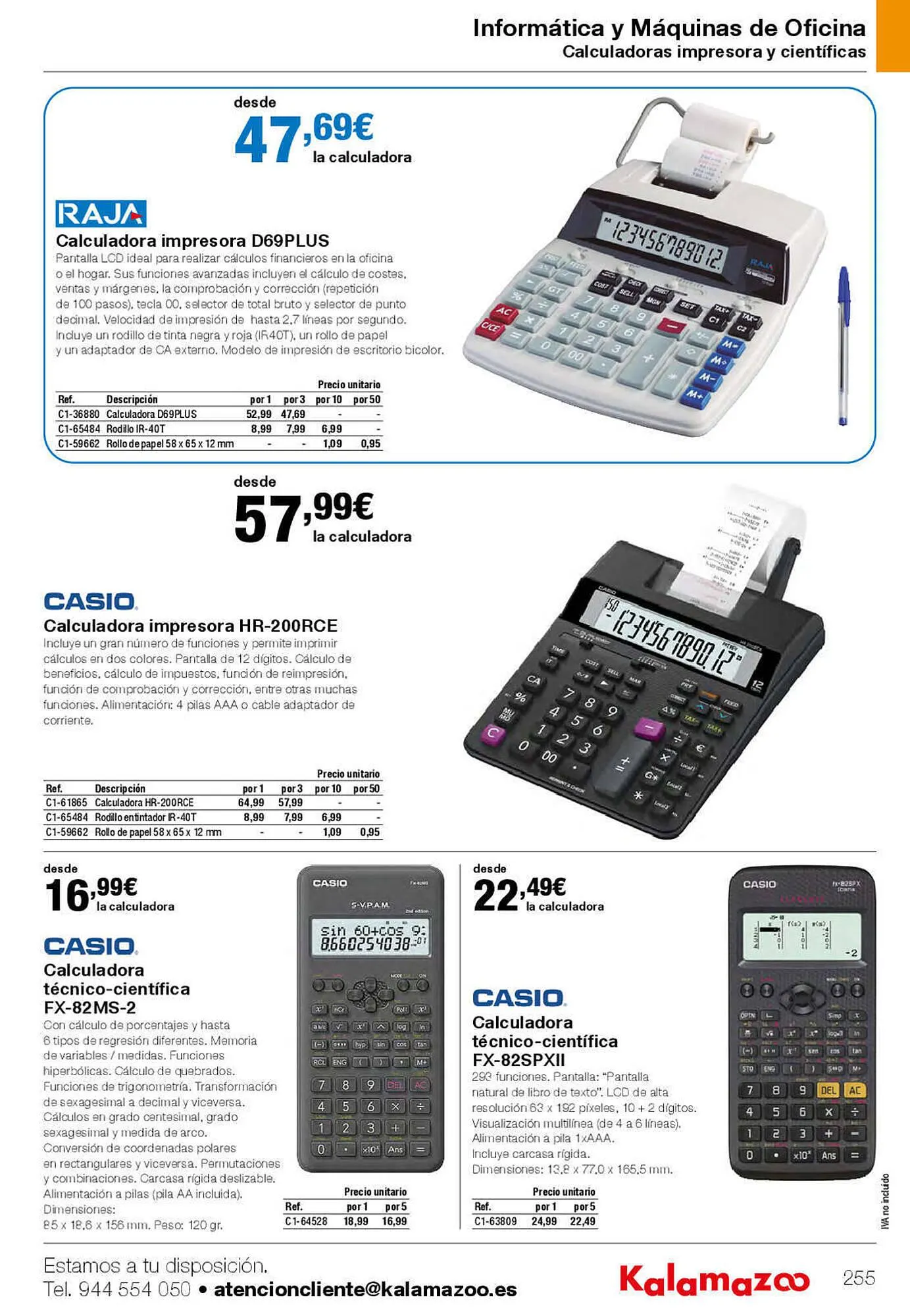 Catálogo de Folleto Staples Kalamazoo 27 de enero al 31 de julio 2023 - Página 255