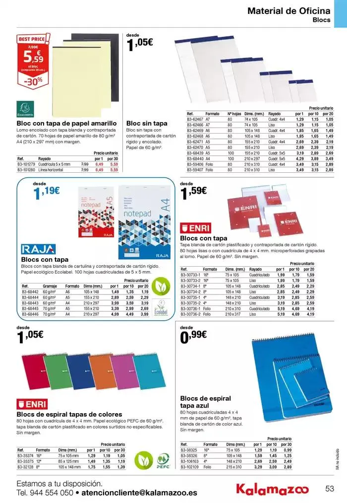 Catálogo de Staples Kalamazoo Catálogo General 9 de enero al 30 de septiembre 2025 - Página 53