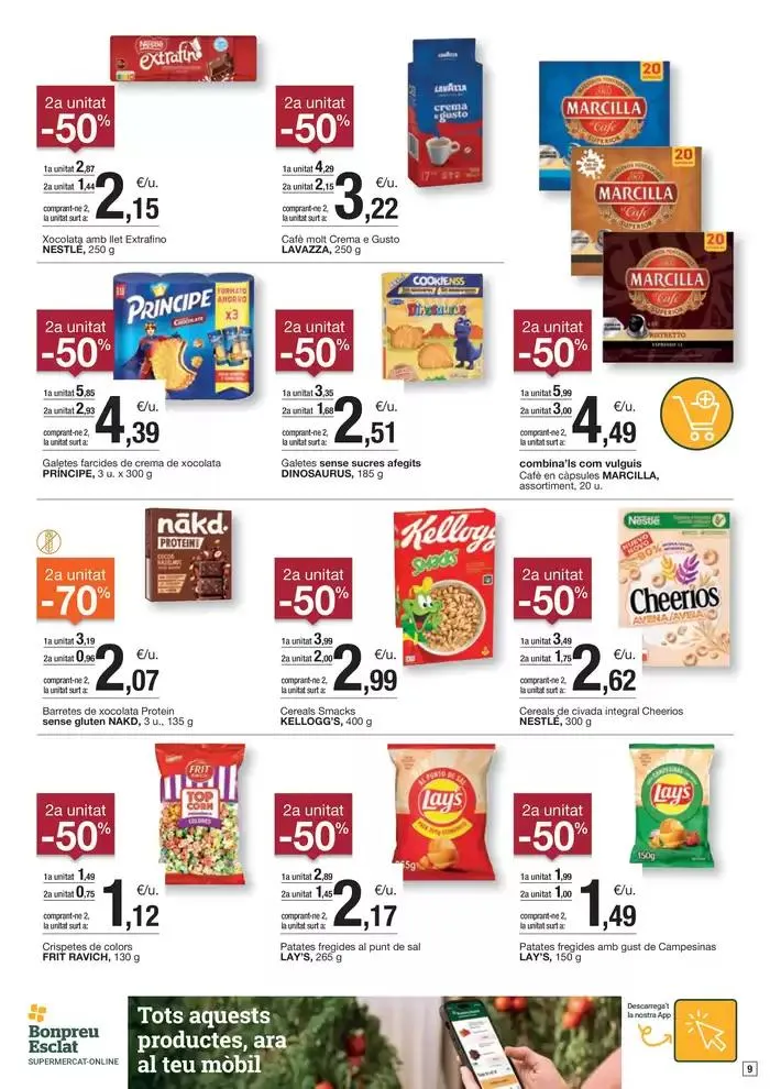 Catálogo de Ofertes vàlides del 19 de novembre al 2 de desembre de 2024 19 de noviembre al 2 de diciembre 2024 - Página 9