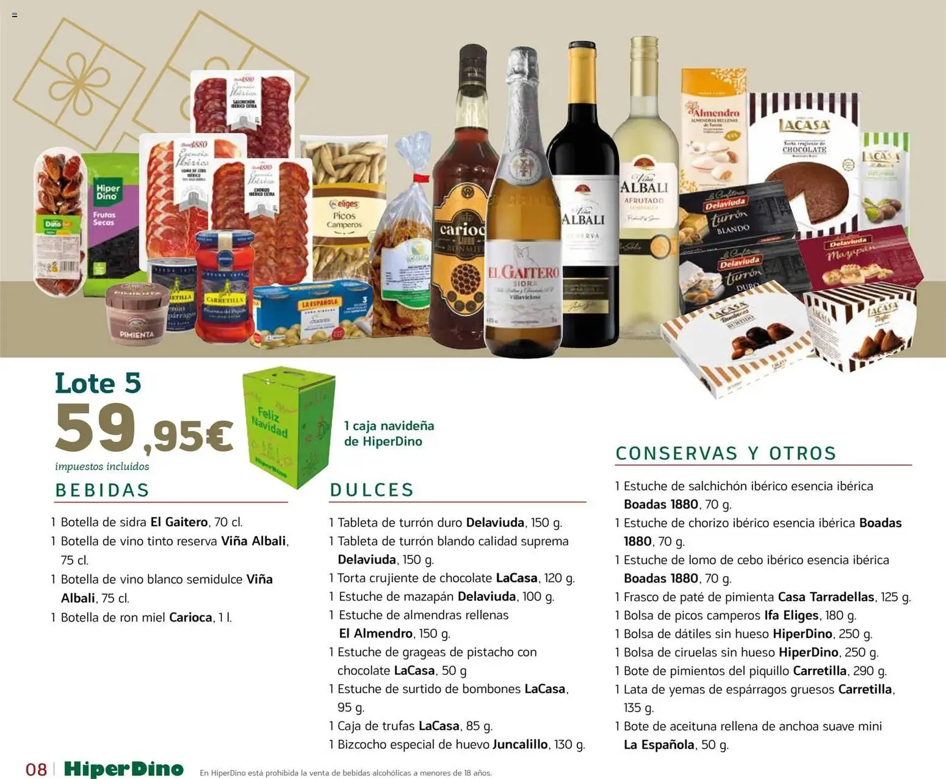 Catálogo de Folleto HiperDino 10 de noviembre al 24 de diciembre 2025 - Página 8
