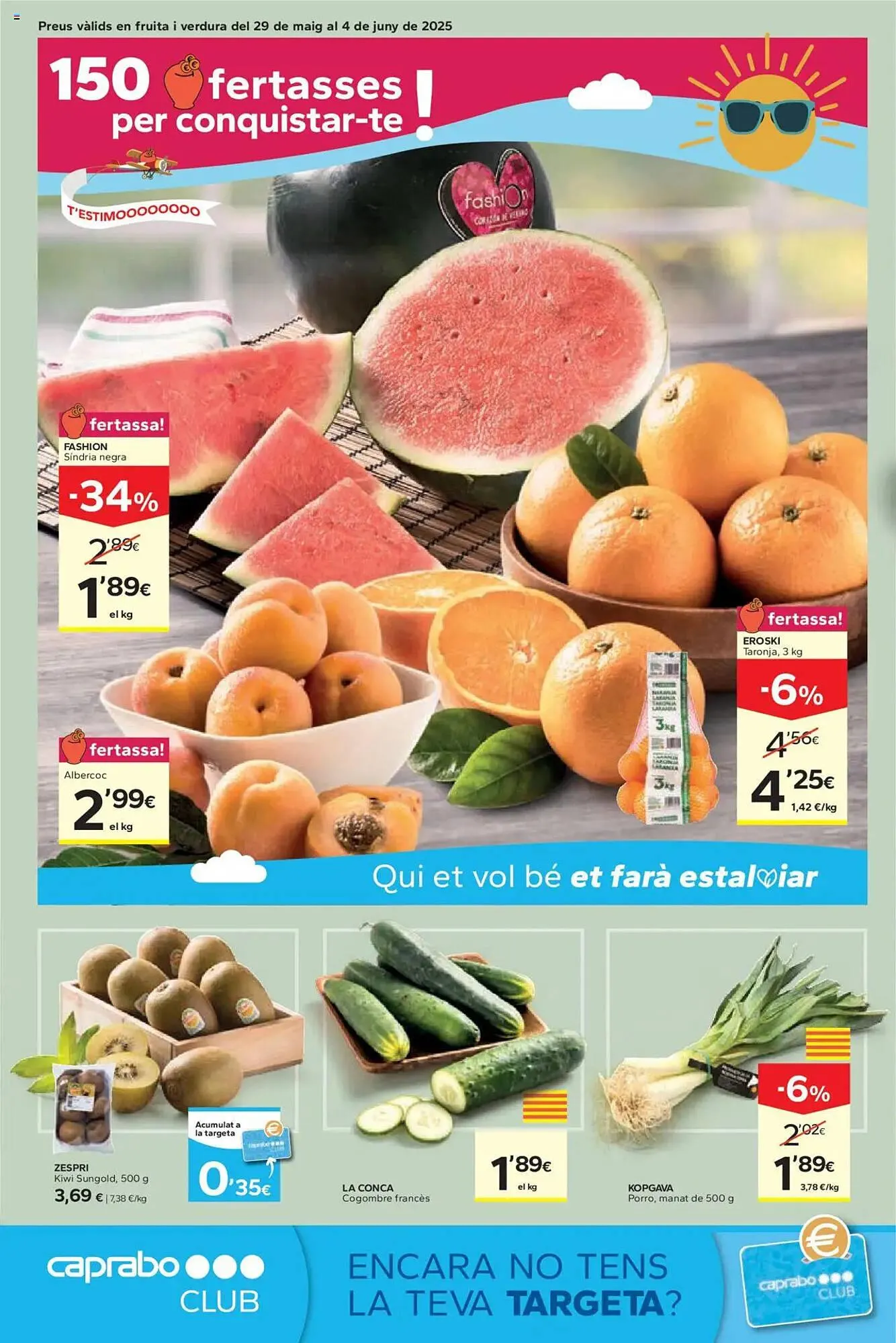 Catálogo de Folleto Caprabo 29 de mayo al 11 de junio 2025 - Página 4