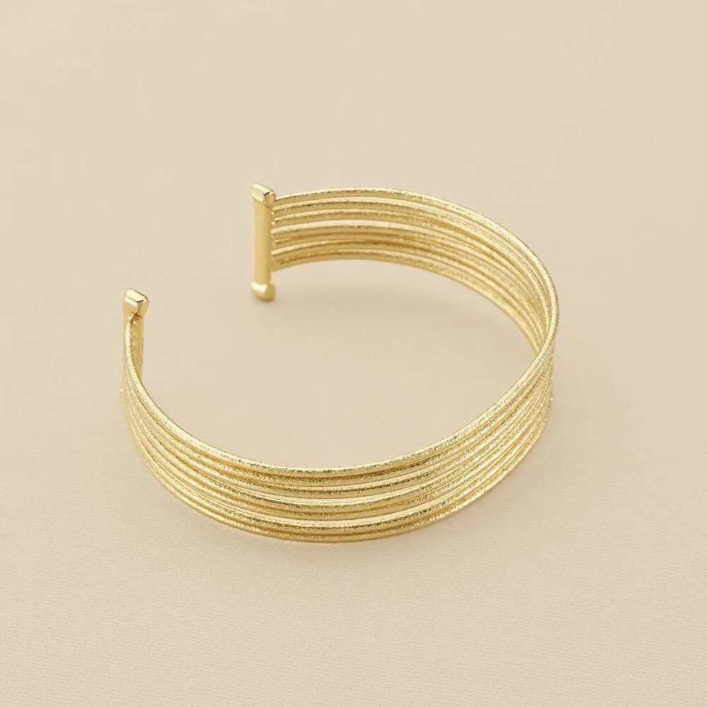 Pulsera esclava MAAT - Dorado