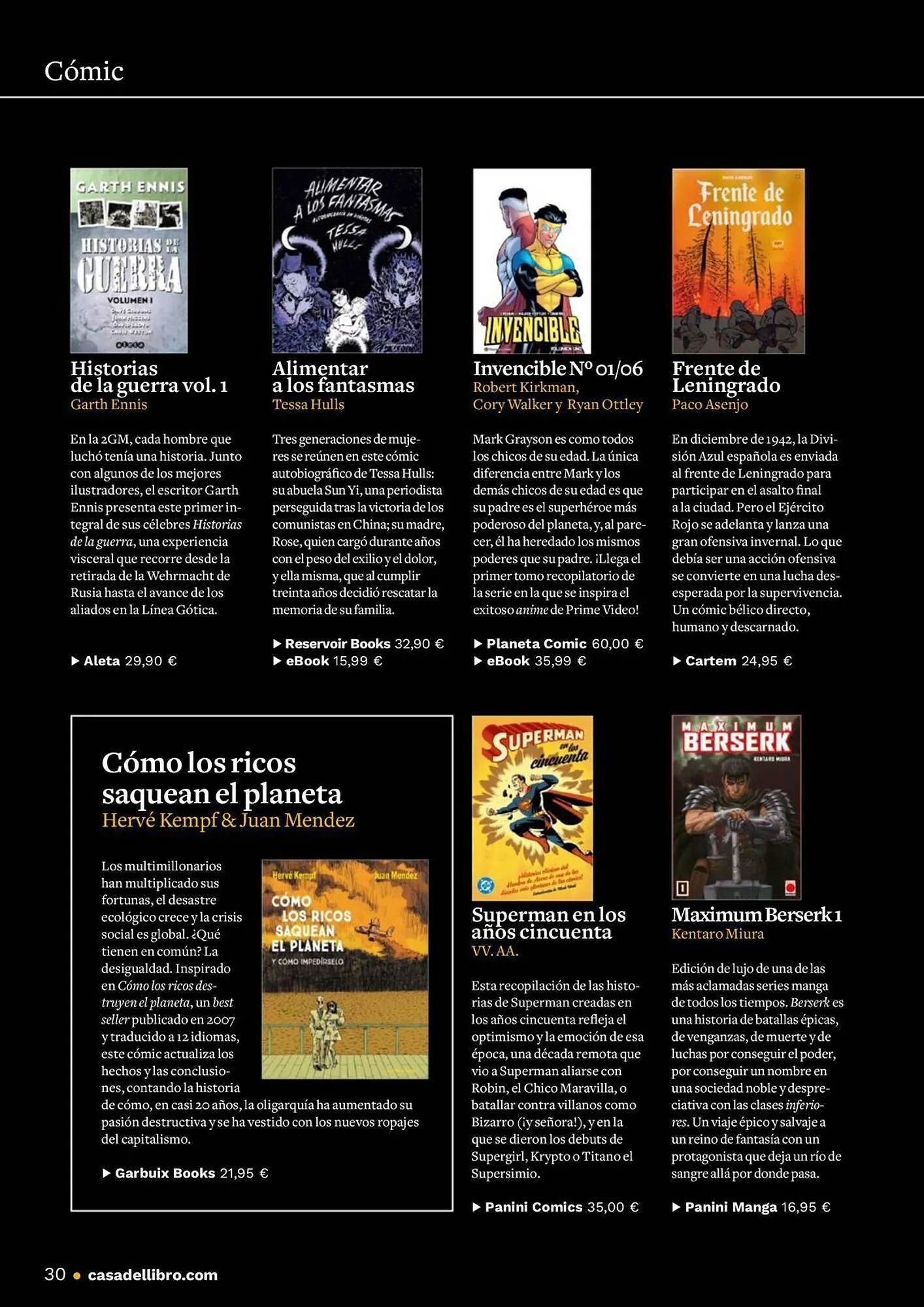 Catálogo de Folleto Casa del Libro 7 de julio al 31 de julio 2025 - Página 30