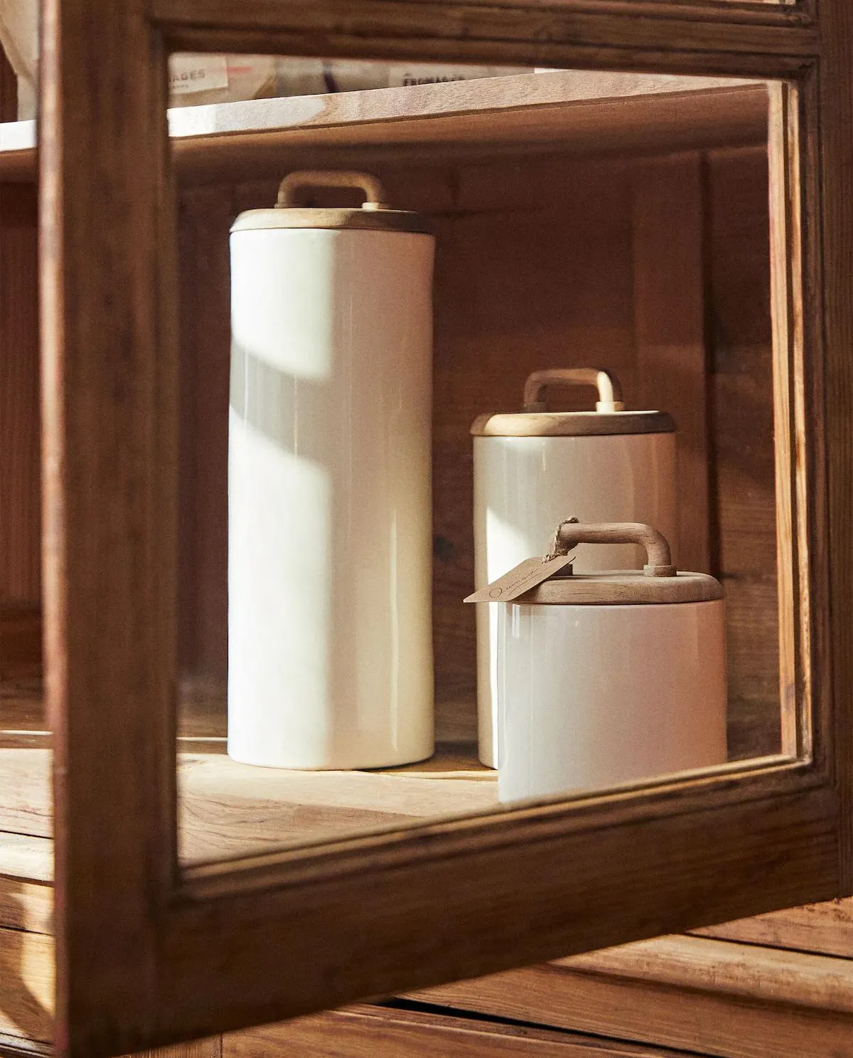 BOTE CERÁMICA Y MADERA