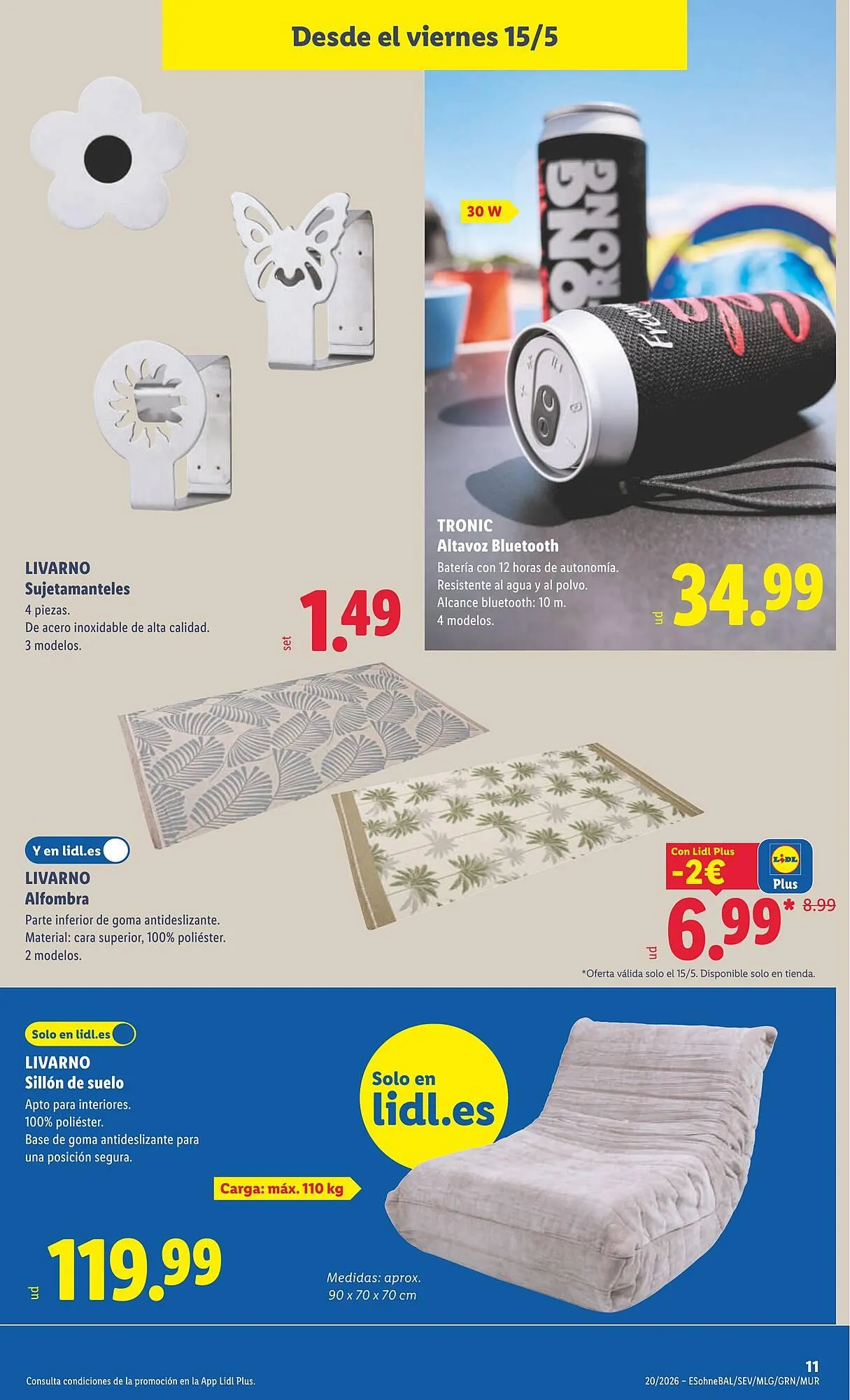 Catálogo de Catálogo Lidl 11 de mayo al 17 de mayo 2026 - Página 33