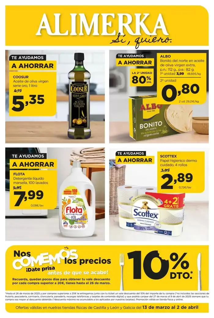 Catálogo de Ofertas válidas del 13 de Marzo al 2 de Abril 13 de marzo al 2 de abril 2025 - Página 1