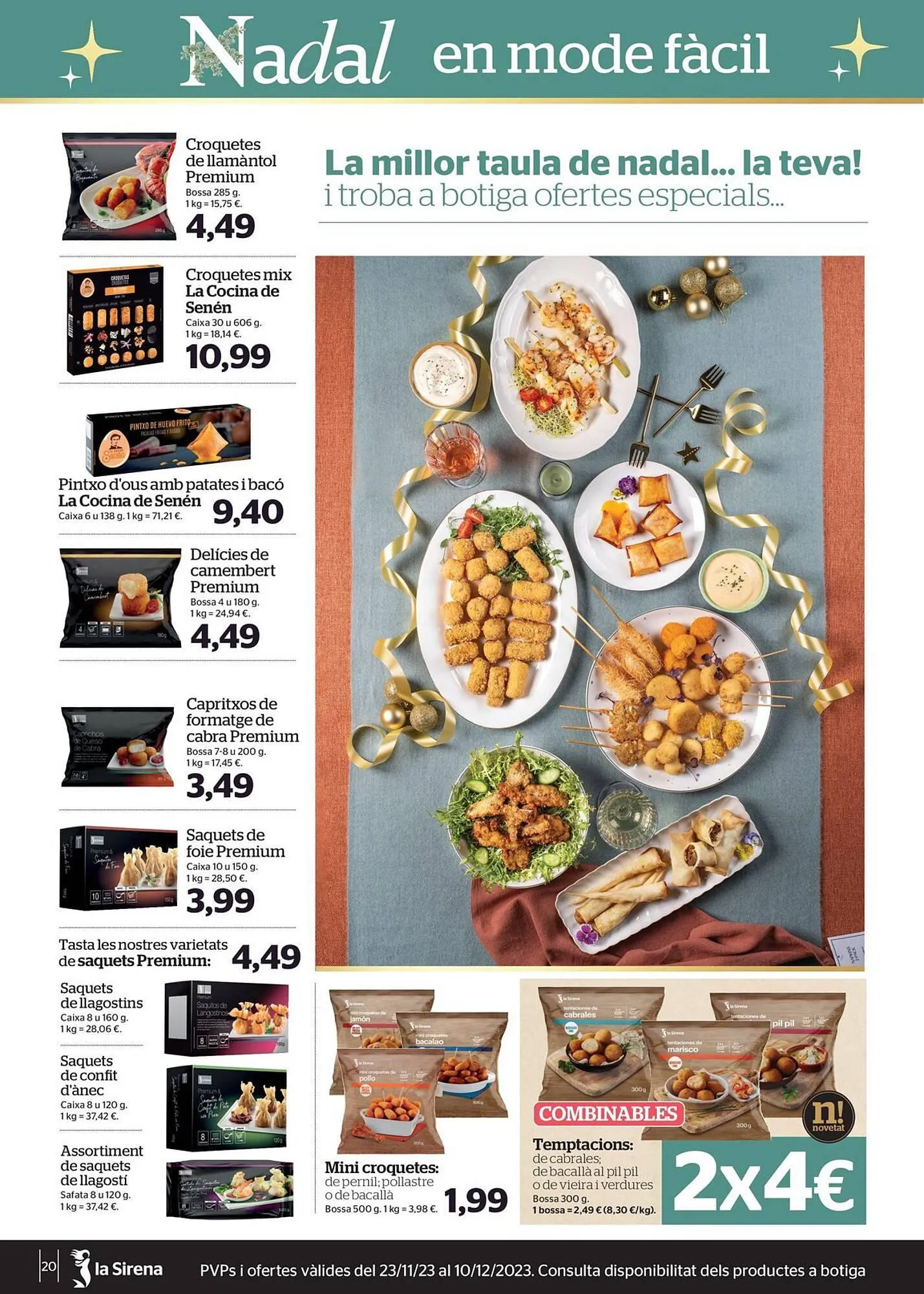 Catálogo de Folleto La Sirena 23 de noviembre al 10 de diciembre 2023 - Página 20