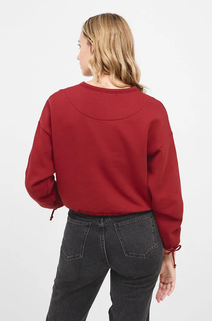 Sudadera Crop FC Barcelona