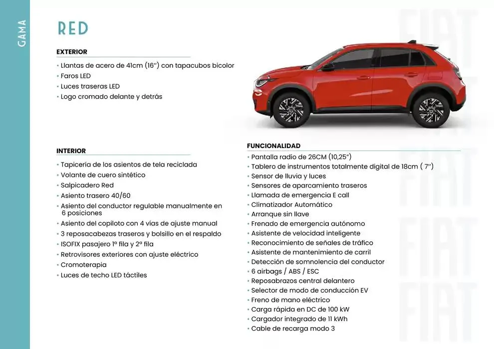 Catálogo de NUEVO fiat 600 ELÉCTRICO 6 de marzo al 31 de agosto 2025 - Página 4