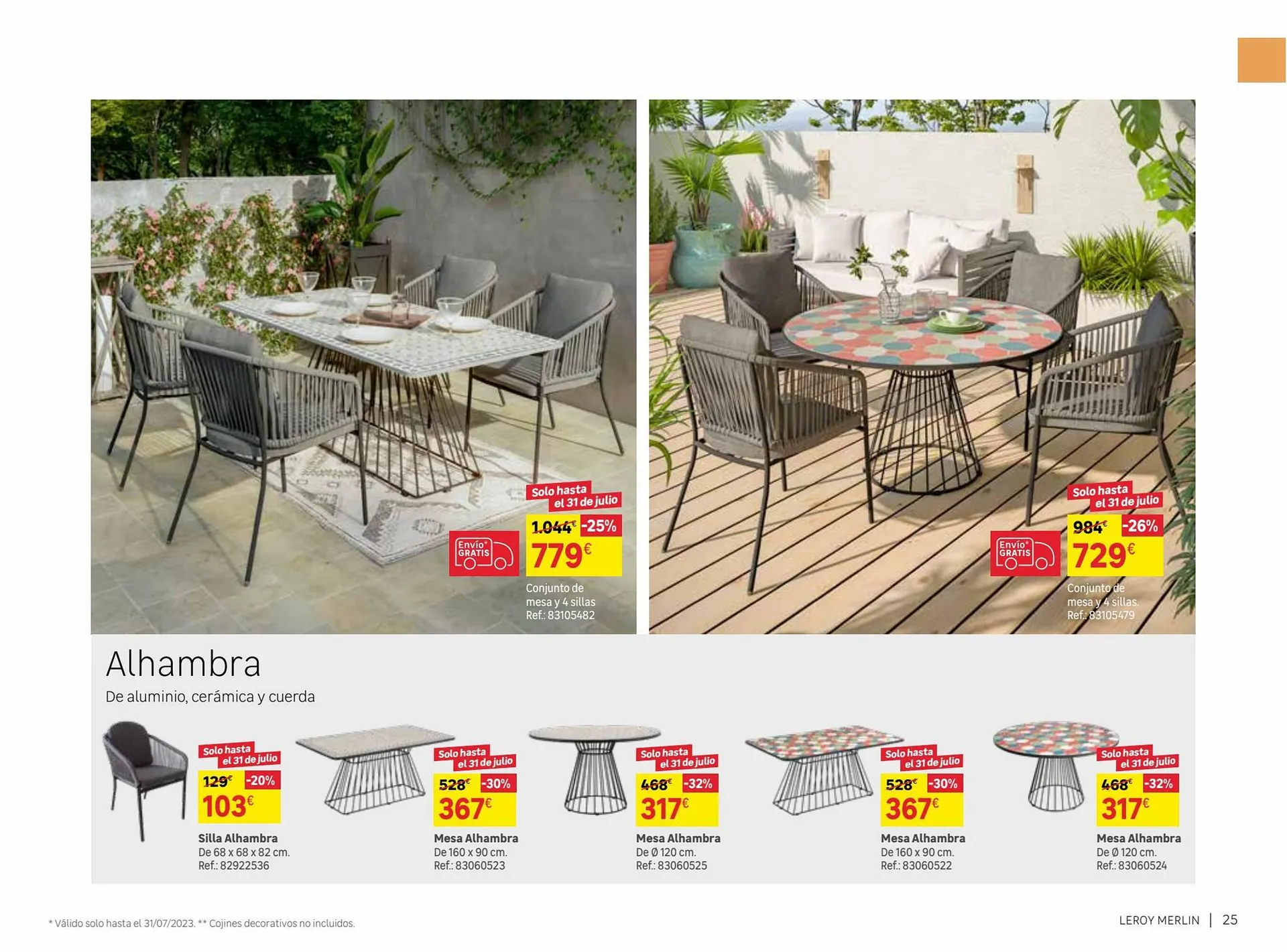 Catálogo de Folleto Leroy Merlin 9 de junio al 31 de julio 2023 - Página 25