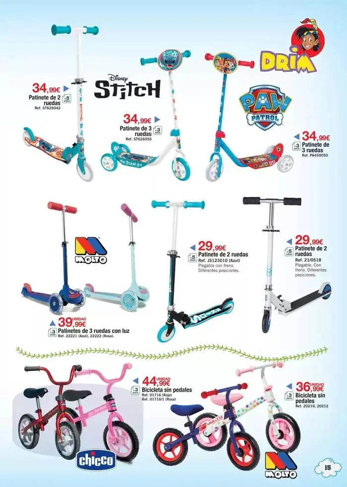 Catálogo de Aire libre 3 de marzo al 8 de junio 2025 - Página 15