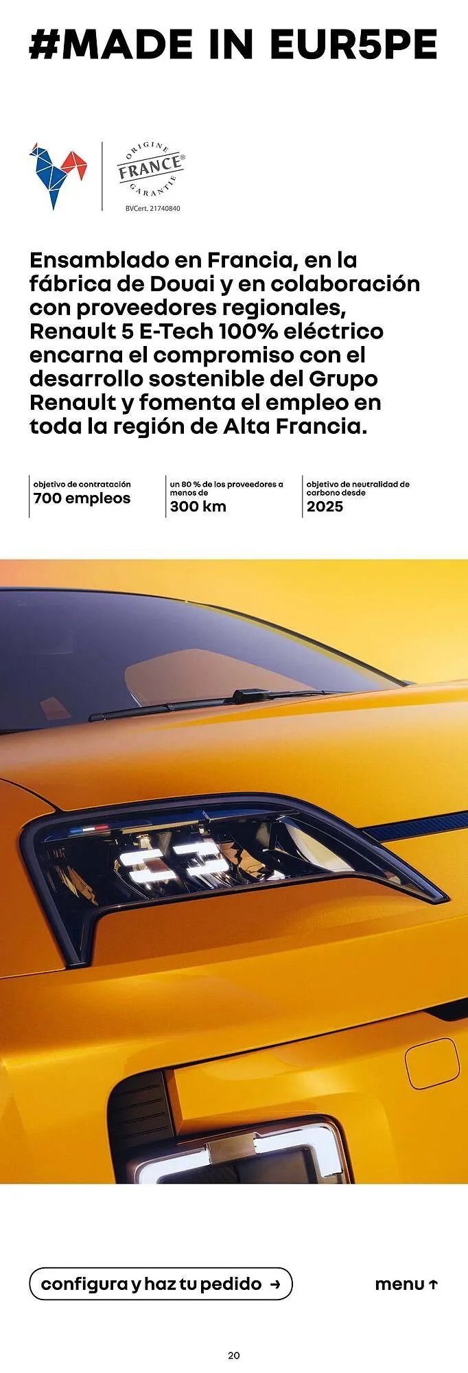 Catálogo de Folleto Renault 5 e-tech 5 de septiembre al 5 de septiembre 2025 - Página 20