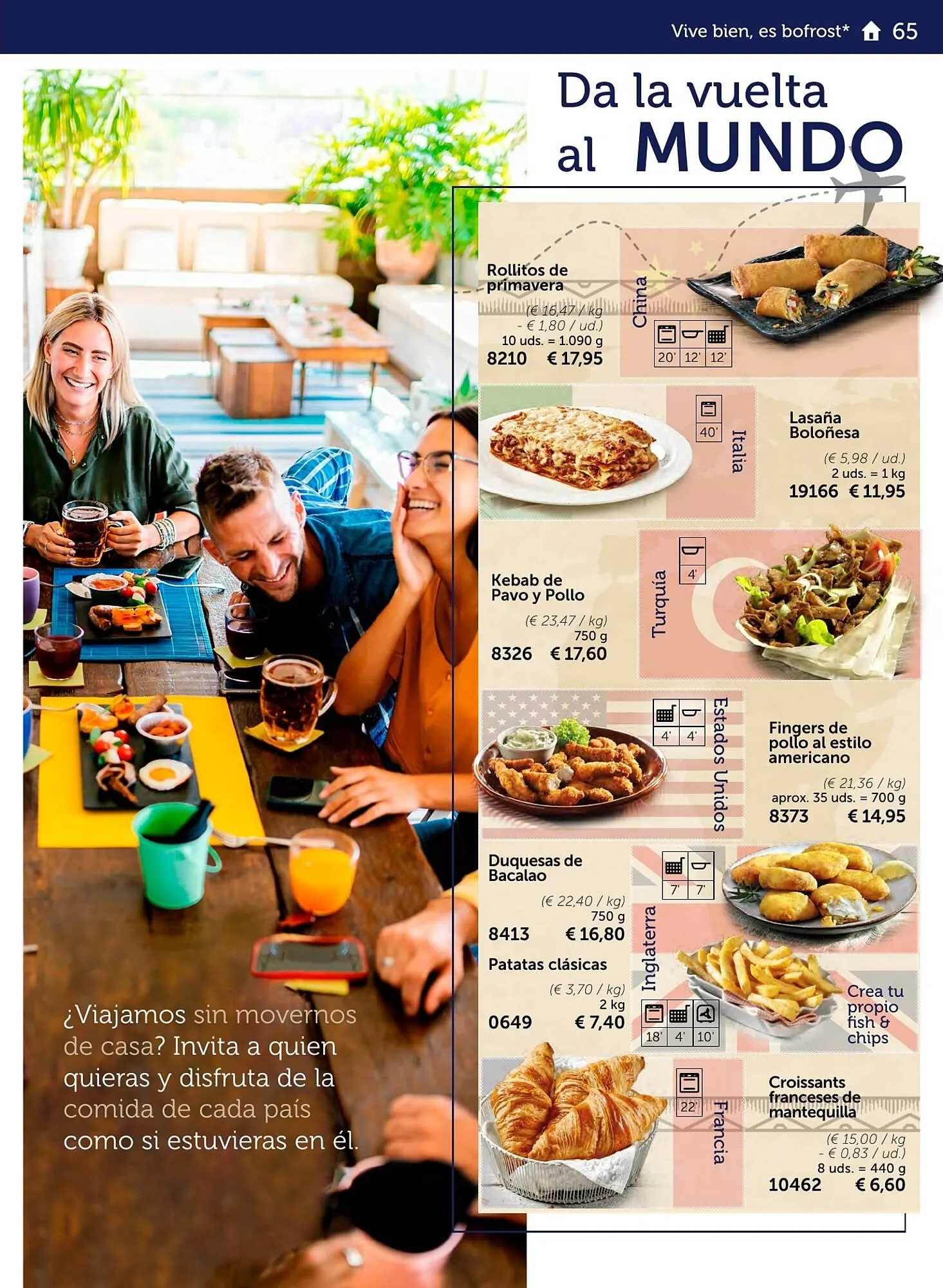 Catálogo de Folleto Bofrost 13 de septiembre al 31 de diciembre 2024 - Página 65