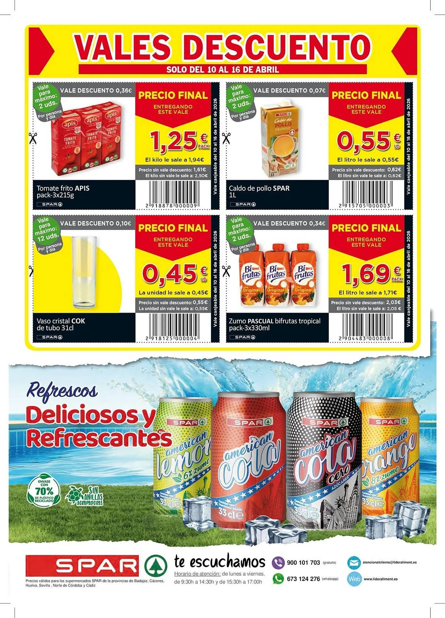 Catálogo de Folleto SPAR 10 de abril al 16 de abril 2026 - Página 2