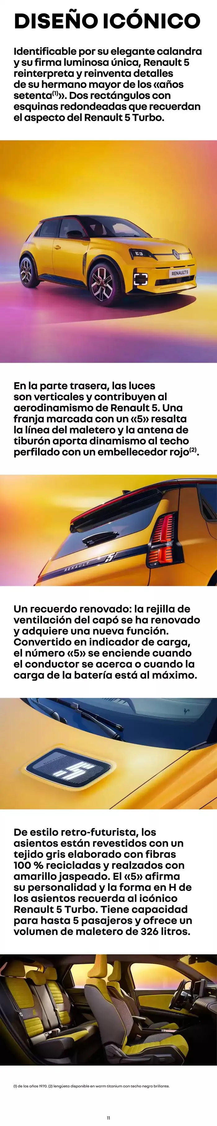 Catálogo de Renault 5 E-Tech Eléctrico 24 de abril al 24 de abril 2026 - Página 11