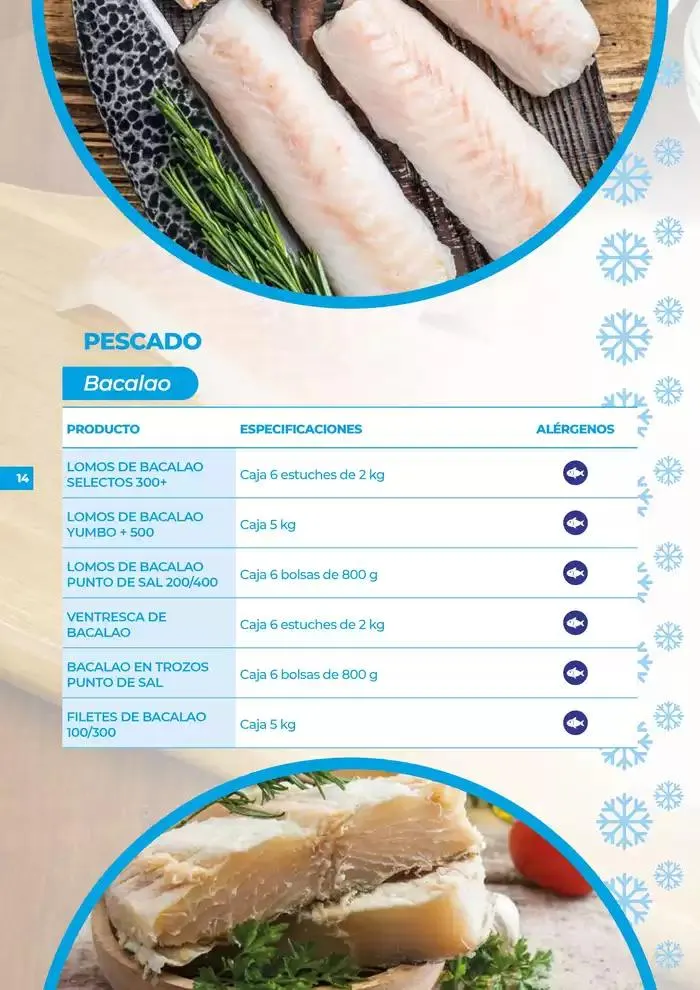 Catálogo de Catálogo de productos congelados 7 de octubre al 31 de diciembre 2024 - Página 14