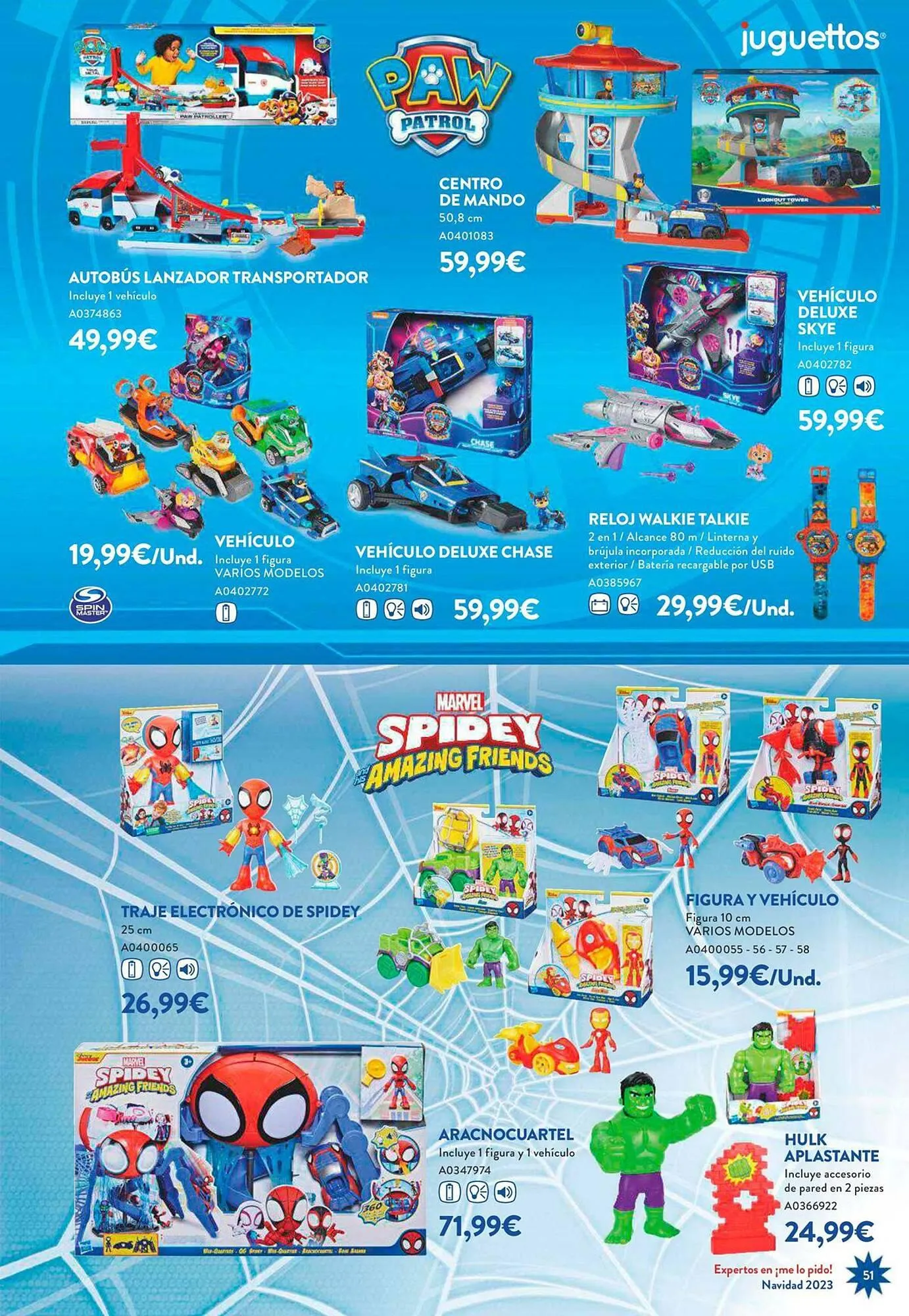 Catálogo de Folleto Juguettos 6 de noviembre al 24 de diciembre 2023 - Página 51
