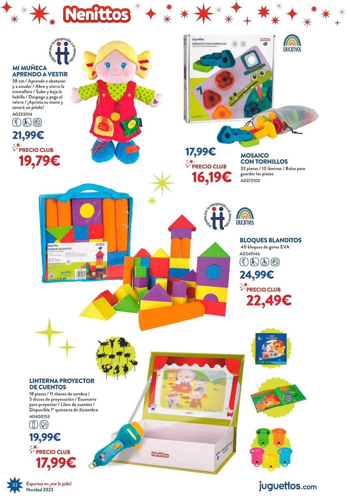 Catálogo de Folleto Juguettos 6 de noviembre al 24 de diciembre 2023 - Página 32