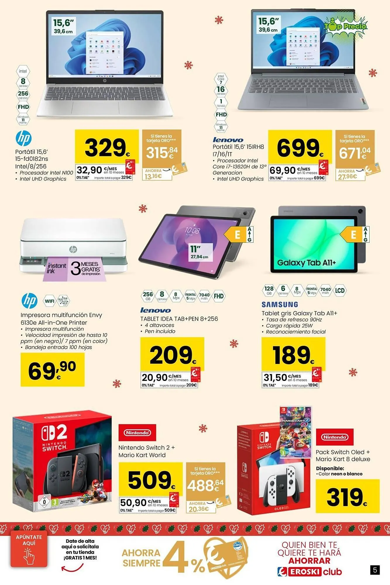 Catálogo de Folleto Eroski 18 de diciembre al 6 de enero 2026 - Página 5