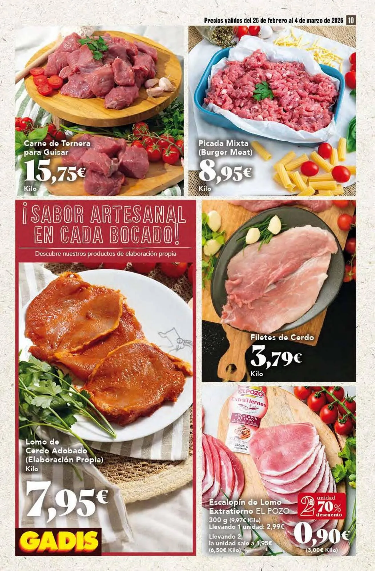 Catálogo de Folleto Gadis 26 de febrero al 4 de marzo 2026 - Página 10