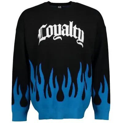 Sweater in jacquard knit