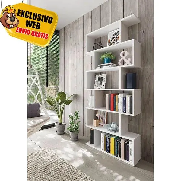 Estanteria alta Athena blanco brillo