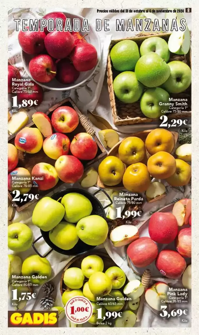 Catálogo de Catálogo Gadis Galicia 31 de octubre al 6 de noviembre 2024 - Página 8