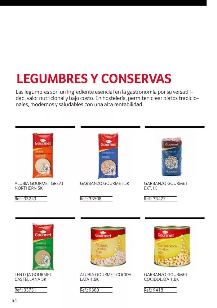Catálogo de Nuestra selección de hostelería 1 de marzo al 30 de abril 2025 - Página 54