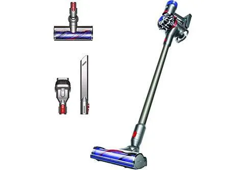 Aspirador escoba - Dyson v8™ Motorhead, Potencia 115 W, Incluye Accesorios, Autonomía 40 min, Níquel