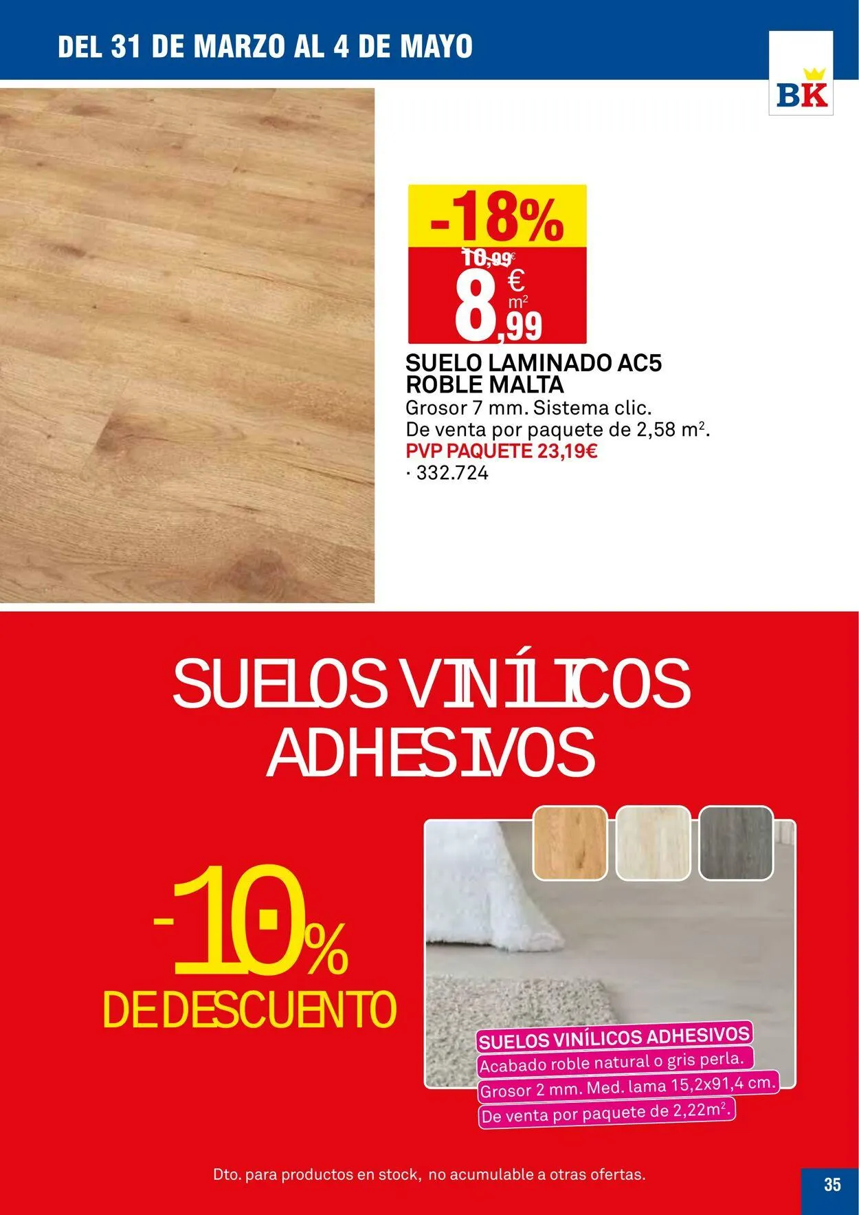 Catálogo de Bricoking Oferta actual 31 de marzo al 14 de abril 2025 - Página 35